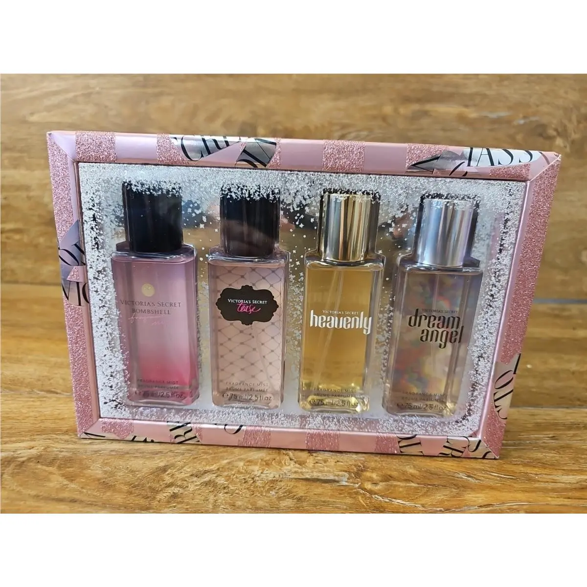 Victoria`s Secret Fragrance Mist Gift Set Collection 4 Piece 2.5oz