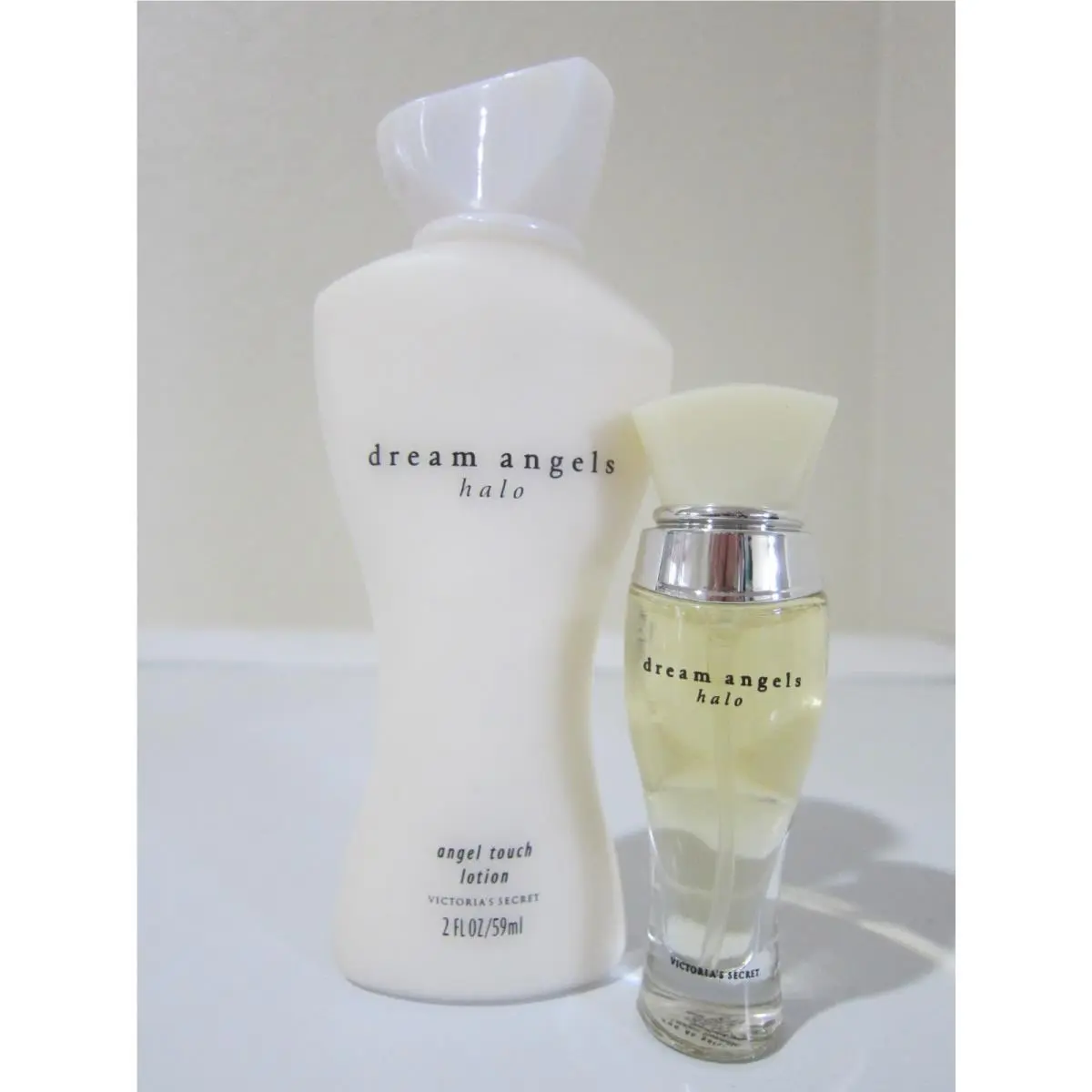 Victoria Secret Dream Angels Halo Mini Edp Perfume Parfum .25 + Lotion 2 oz Set