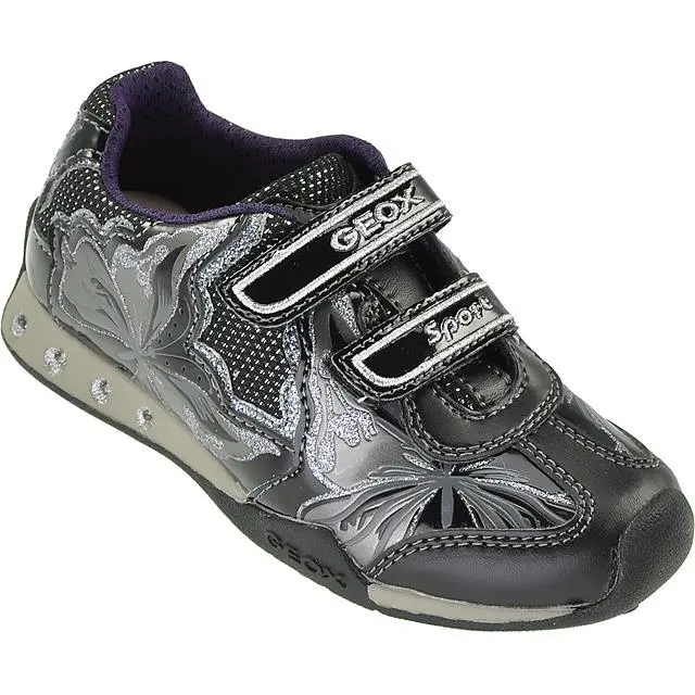Geox Girls` Jockern Light Up Sneaker