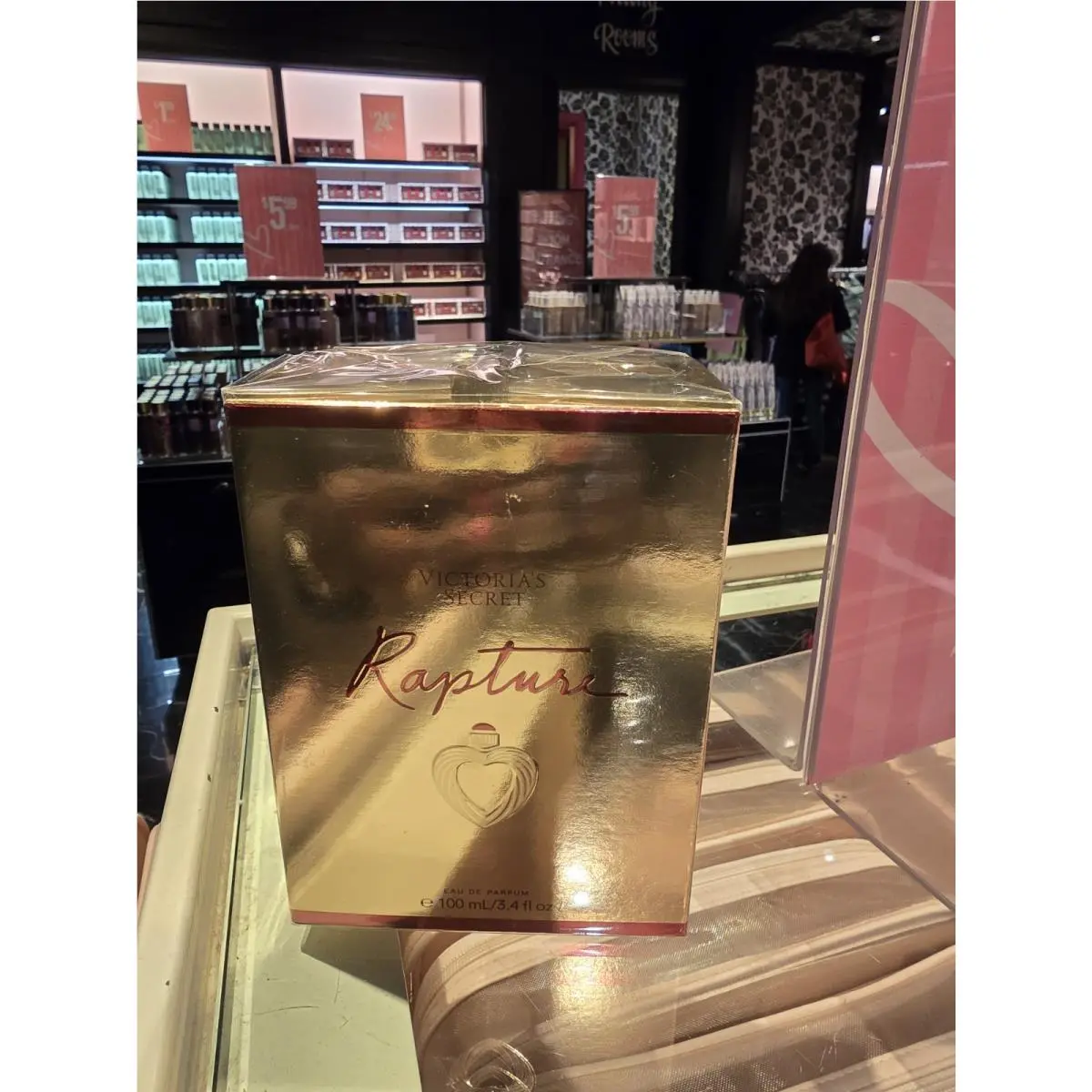 Victoria`s Secret Rapture Eau De Parfum Perfume 3.4 fl 100ml