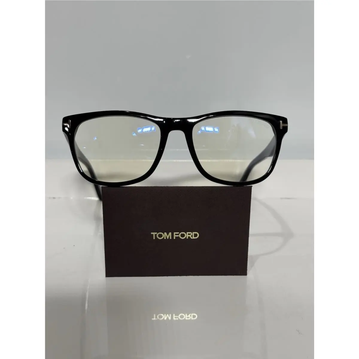 Tom Ford 5662B Black Retro Acetate Unisex Eyeglasses 56mm