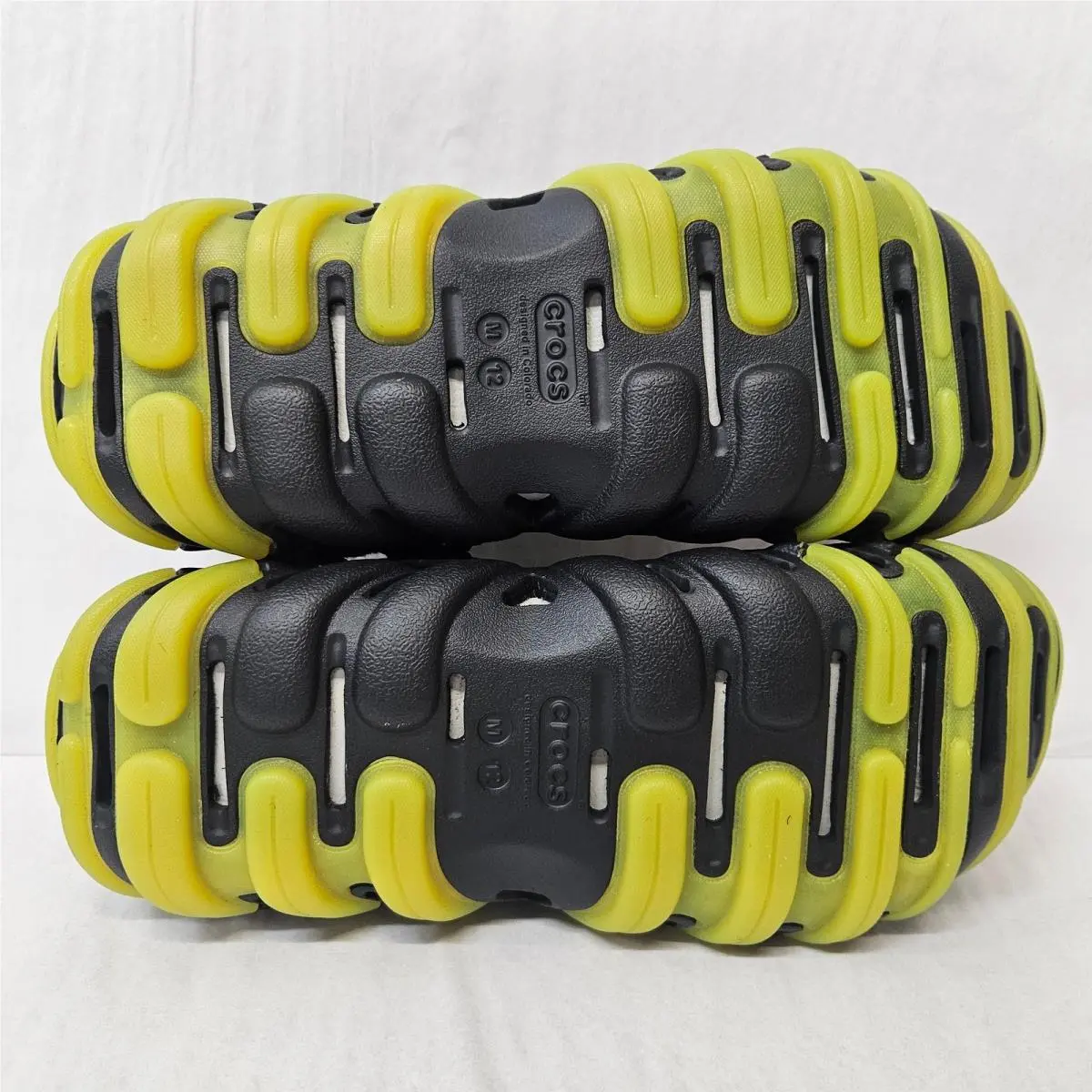 Crocs shoes - Black / Green 9