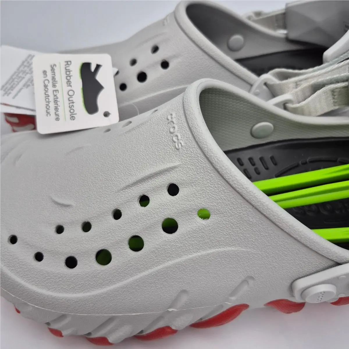 Crocs shoes - 211458-1FT - 211458-1FT - Gray (UPC: 198445344657) 12