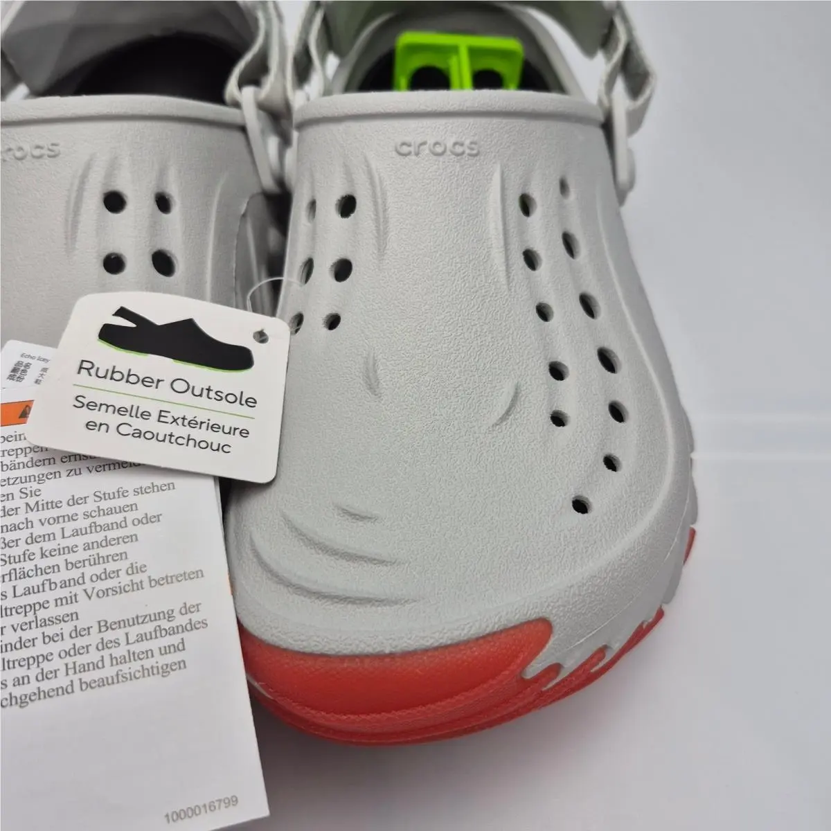 Crocs shoes - 211458-1FT - 211458-1FT - Gray (UPC: 198445344657) 3