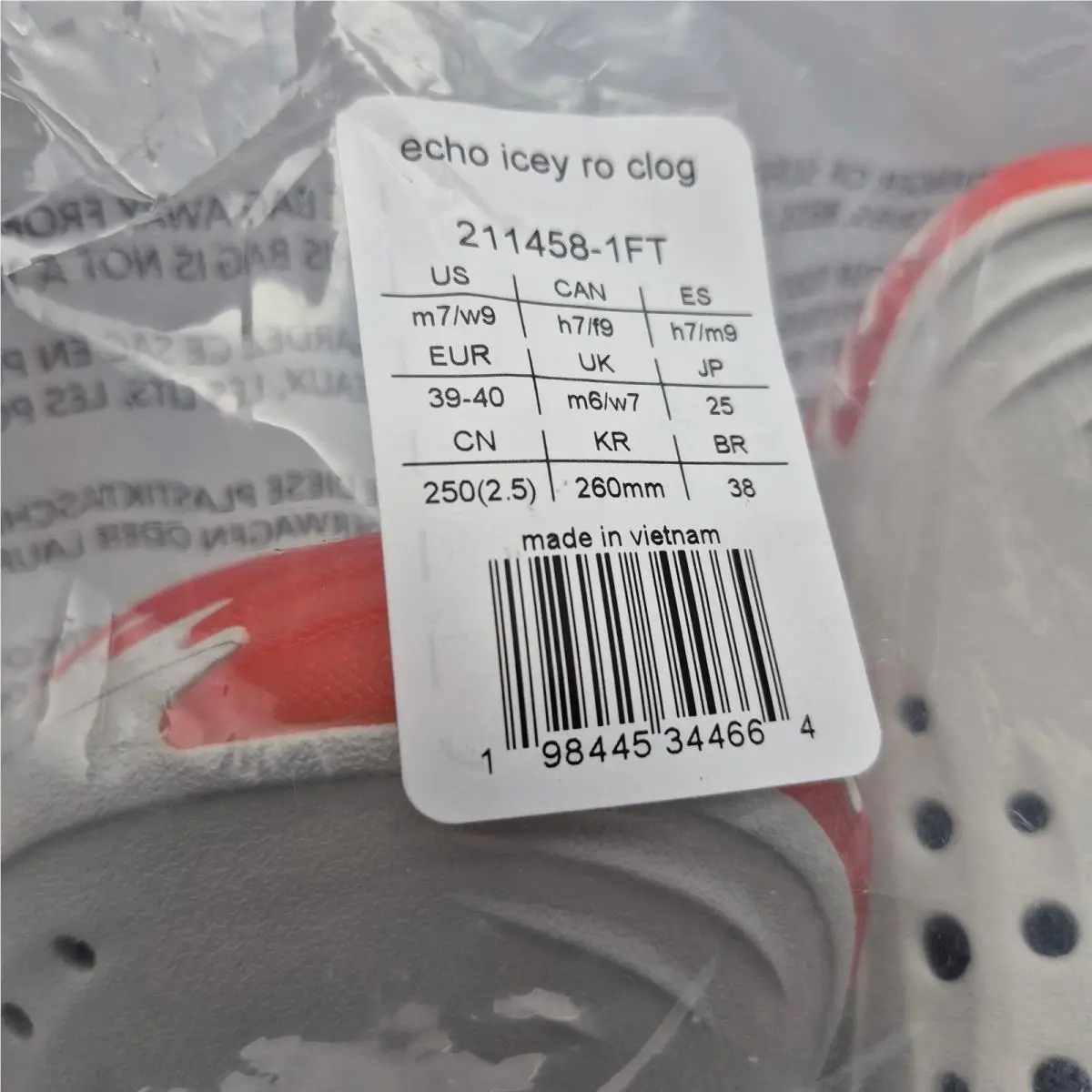 Crocs shoes - Gray (UPC: 198445344664) 0