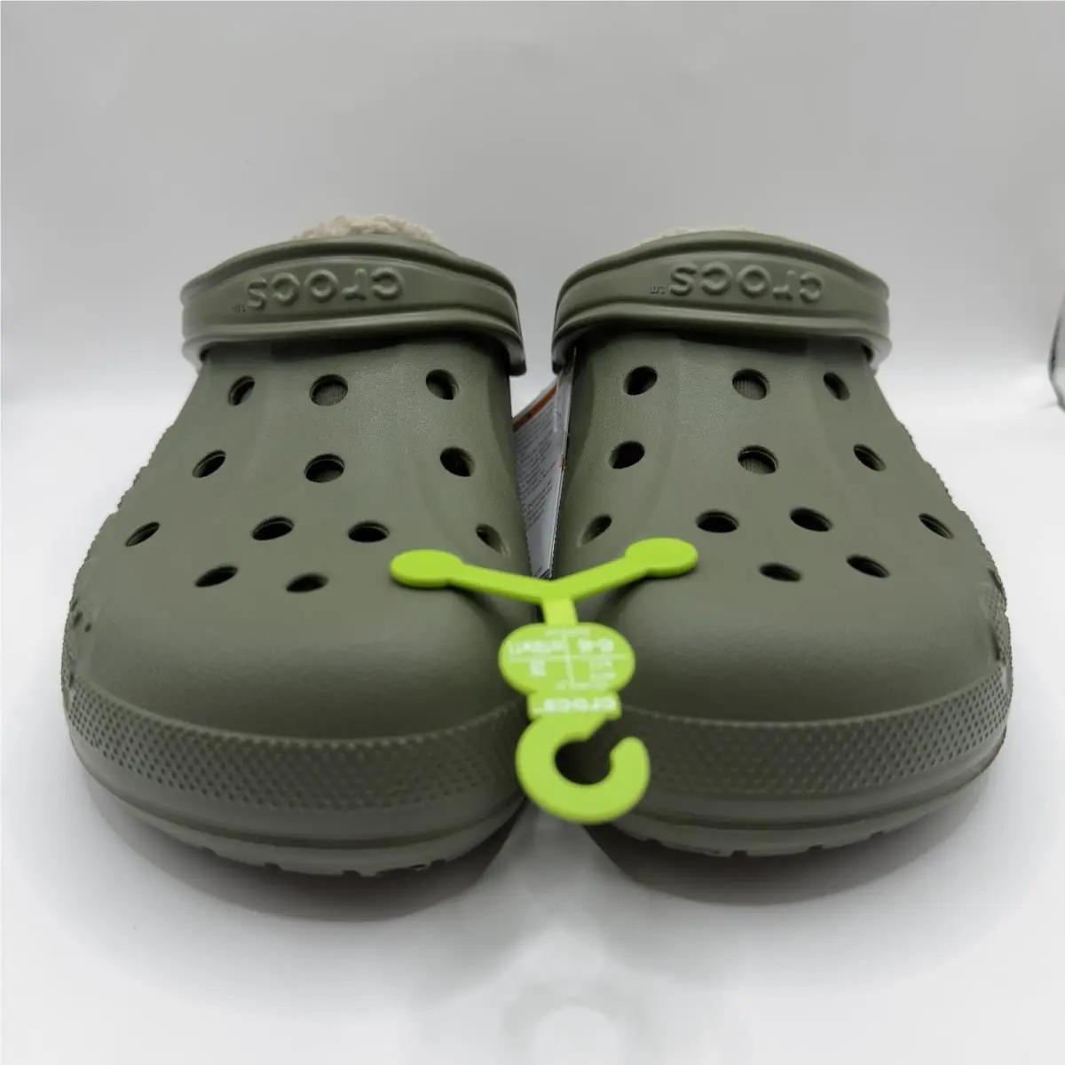 Crocs shoes - Crocs Baya Lined Clog - Baya Lined Clog - Green (UPC: 0196265745593) 1