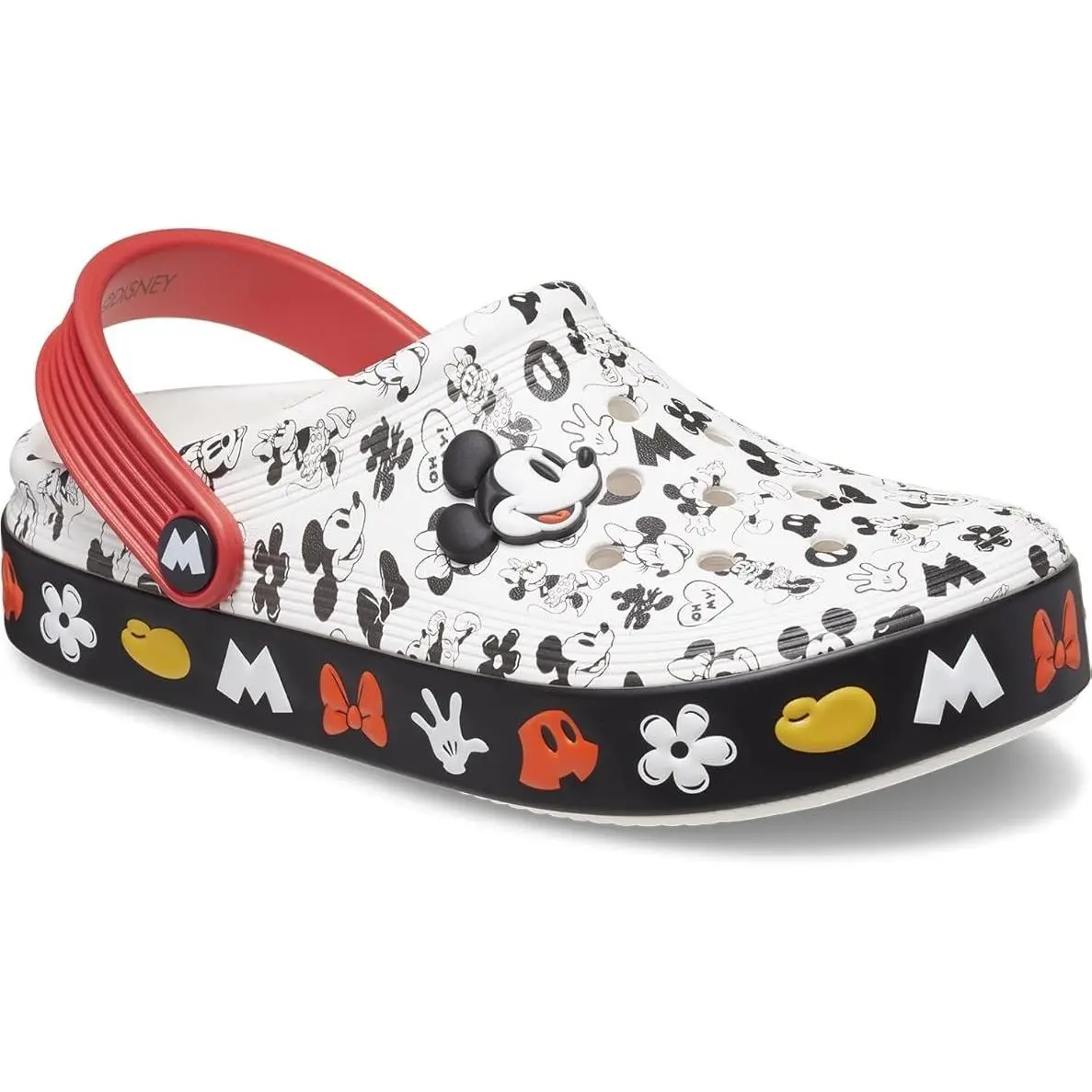 Crocs Mickey Off Court Kids’ Clogs White US Size 3 Little Kid