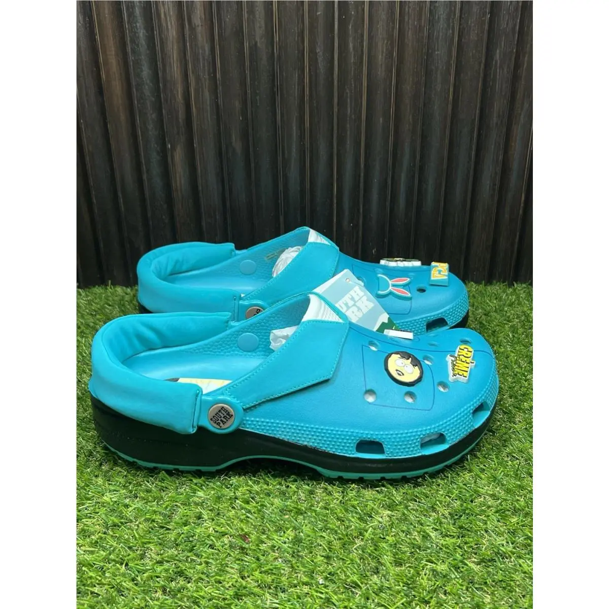 Crocs South Park Randy Classic Clog M8 W10 211502-90H Box Jibbitz