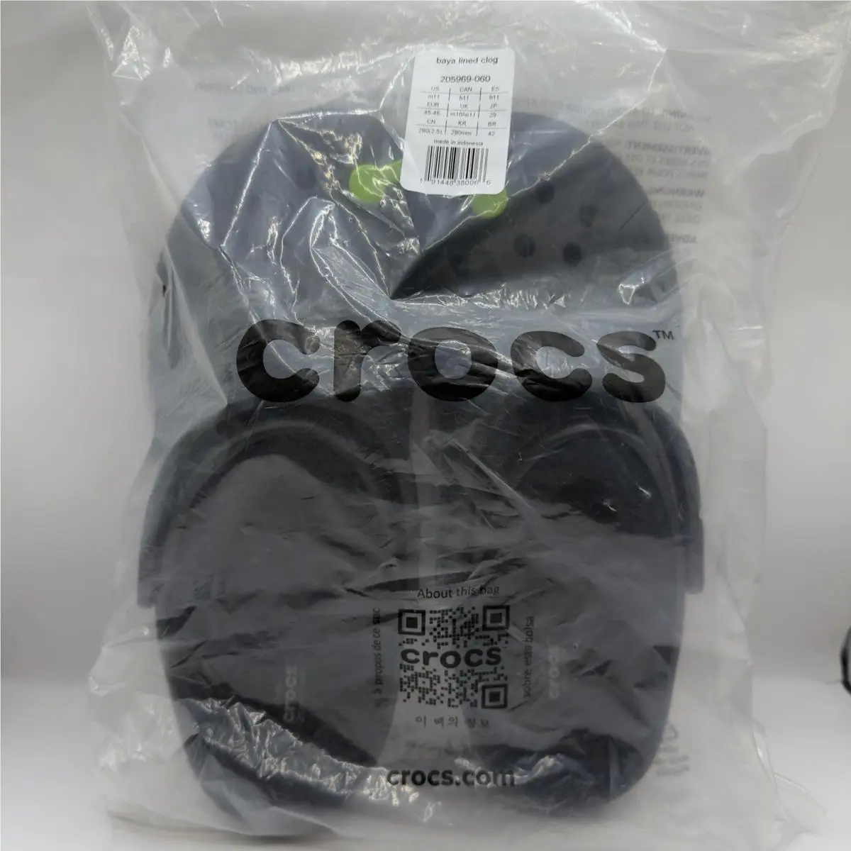 Crocs shoes - Crocs Baya Lined Clog - Baya Lined Clog - Black 1