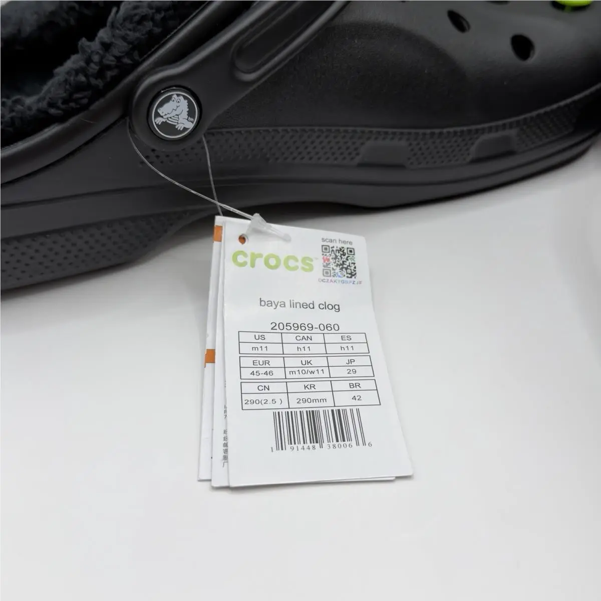 Crocs shoes - Crocs Baya Lined Clog - Baya Lined Clog - Black 4