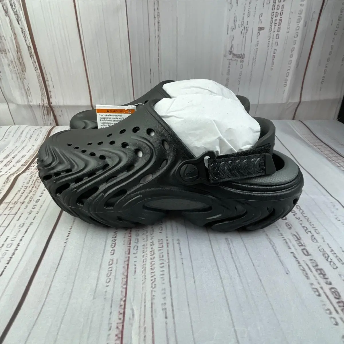 Crocs shoes - Crocs Echo II - Echo - Black (UPC: 198445487996) 4