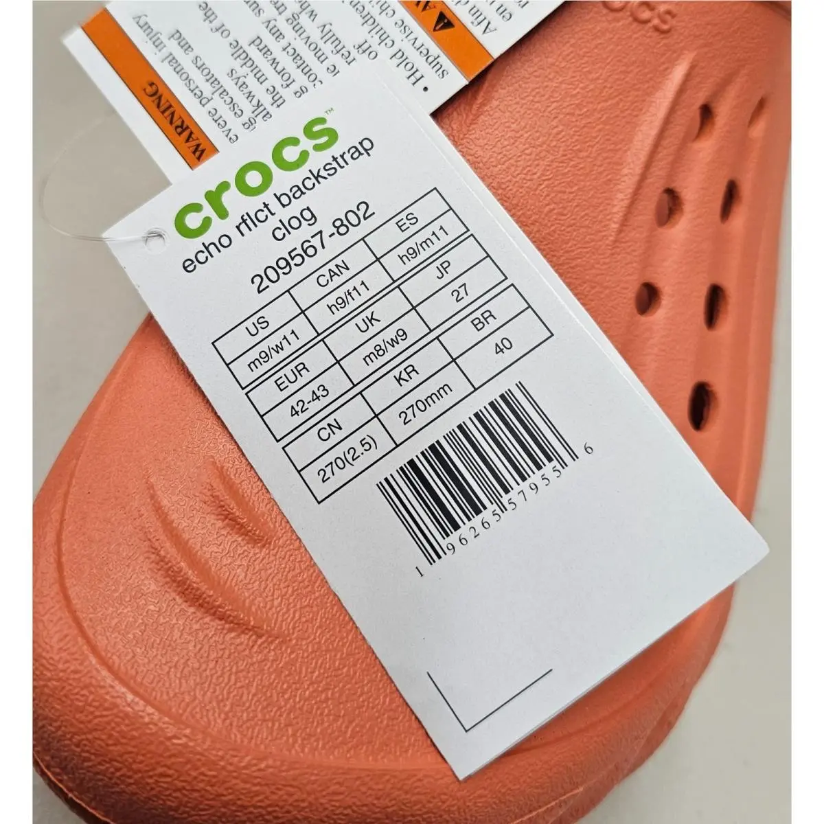 Crocs shoes - Crocs Echo - Echo - Orange 8