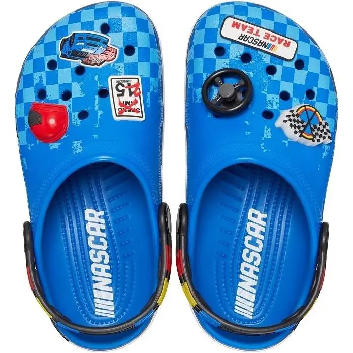 Crocs Nascar Classic Clog Kids’ Clogs Bright Cobalt US Size 4 Big Kid Medium