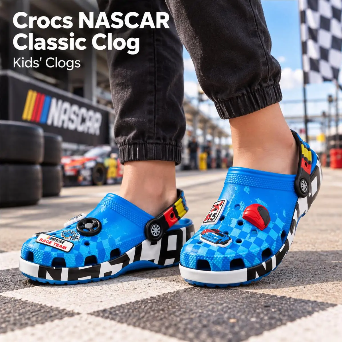 Crocs shoes - Crocs NASCAR - NASCAR - Blue 0