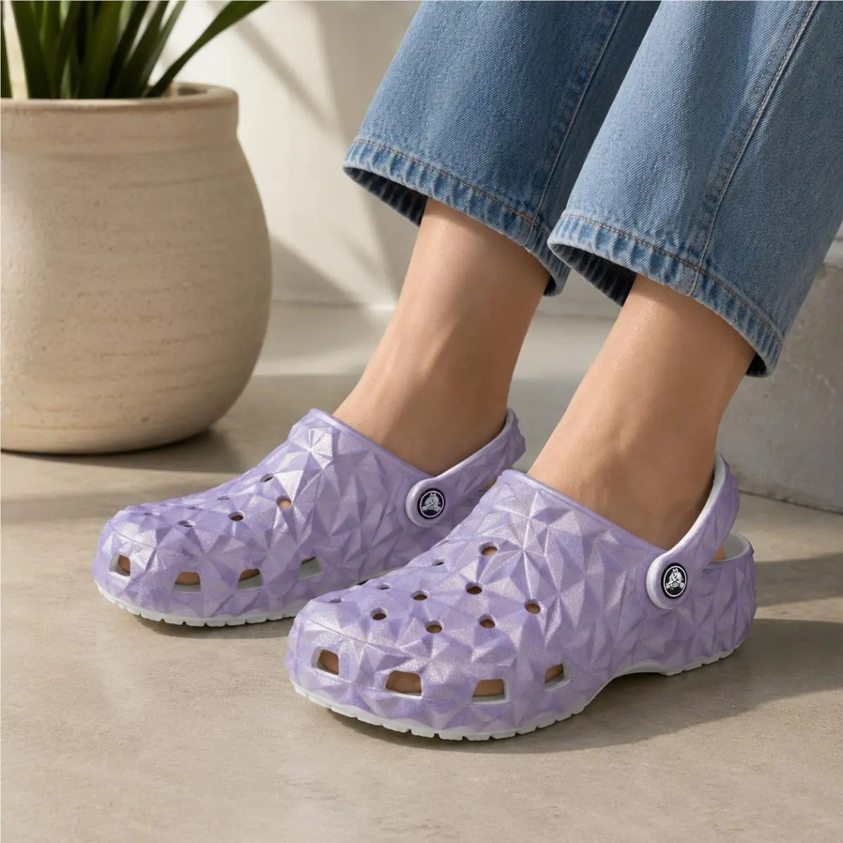 Crocs shoes - Crocs Classic Geo - Classic Geo - Purple 0