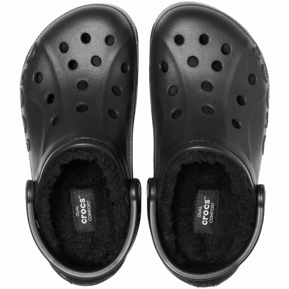 Crocs shoes - Crocs Baya Lined Clog - Baya Lined Clog - Black (UPC: 0191448380073) 8
