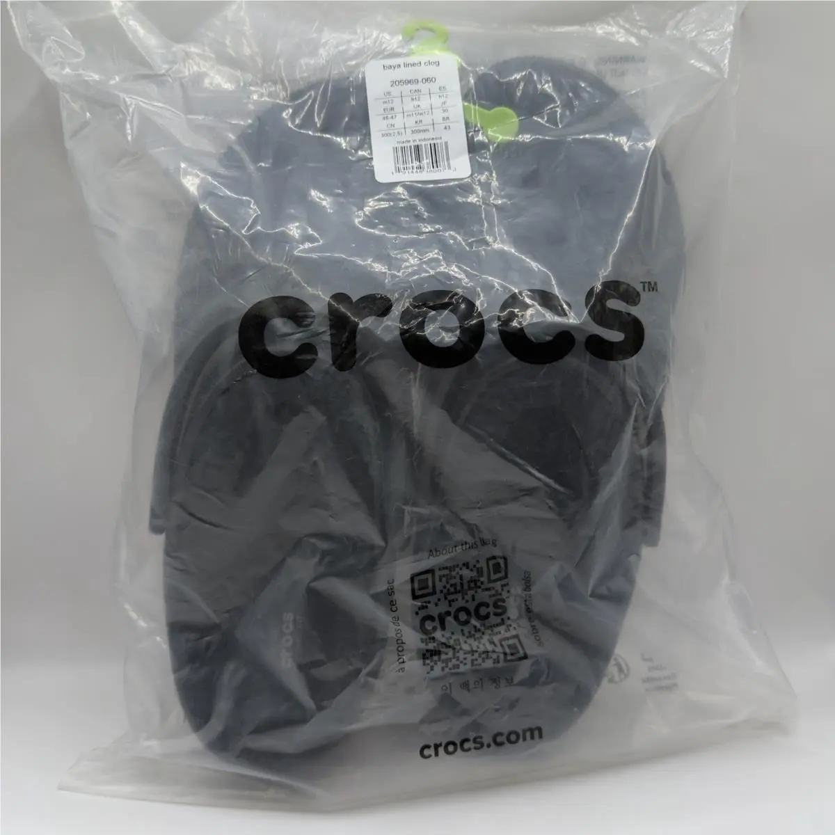 Crocs shoes - Crocs Baya Lined Clog - Baya Lined Clog - Black (UPC: 0191448380073) 2