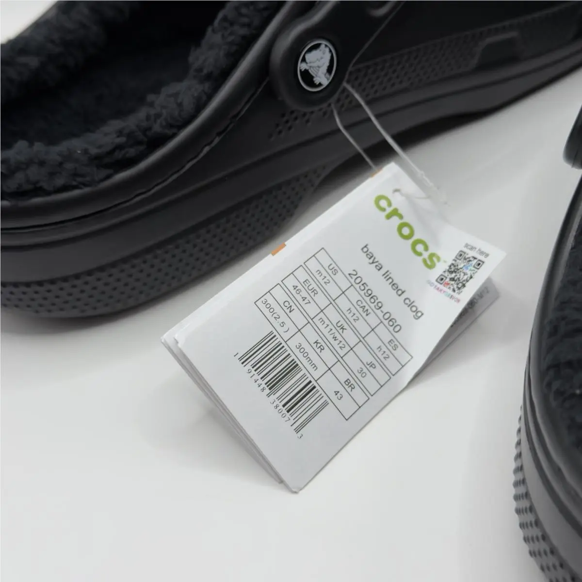 Crocs shoes - Crocs Baya Lined Clog - Baya Lined Clog - Black (UPC: 0191448380073) 5