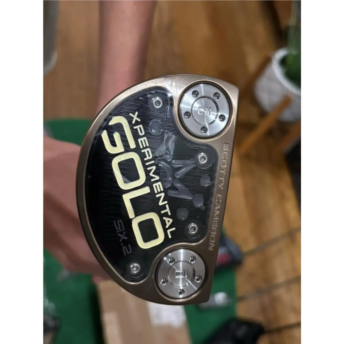 Scott  - Scotty Cameron Xperimental GOLO 6.2 - 2024 GOLO 62 LTD - Black, Gold 0