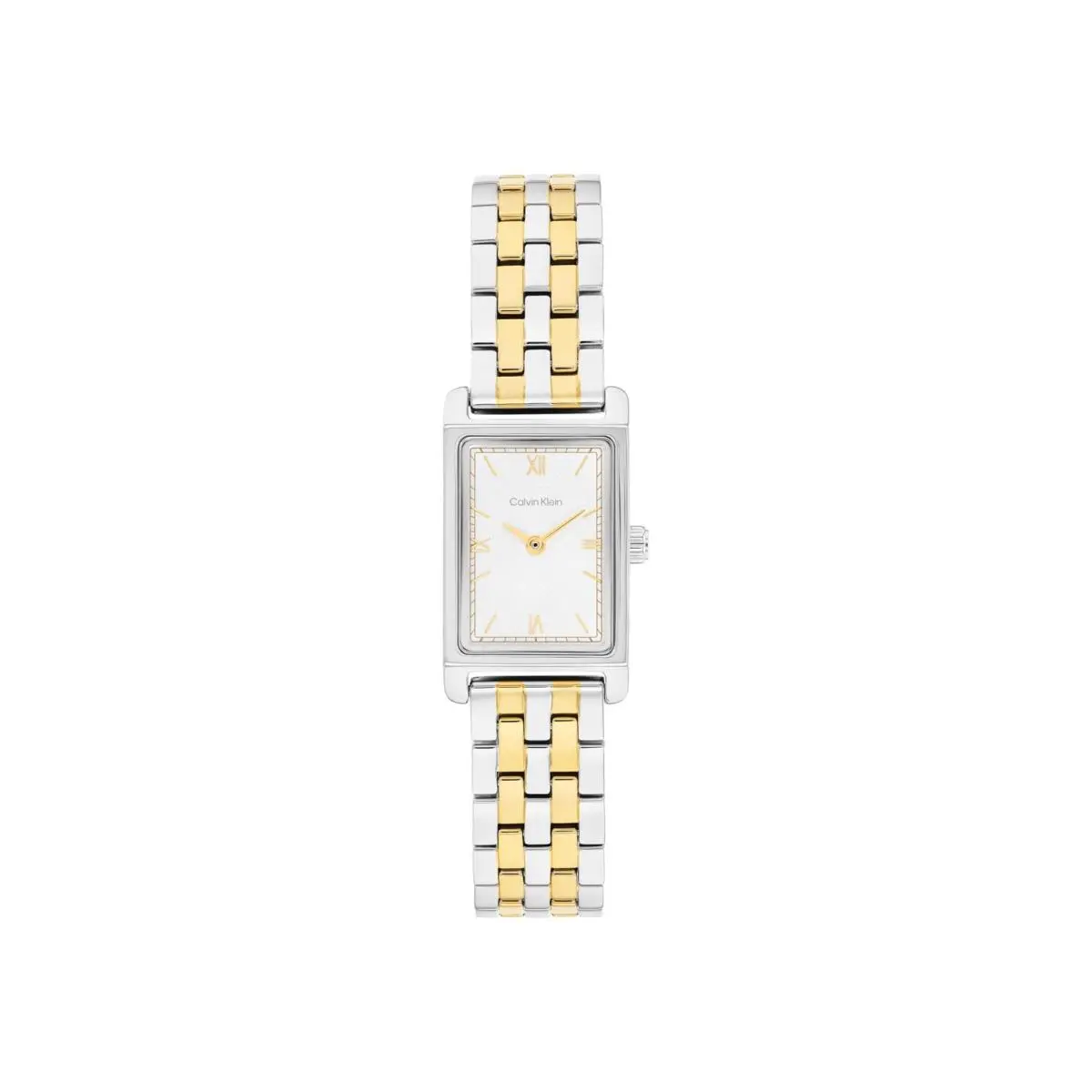 Women’s CK Light Quartz Watch - Square Case Two Tone by Calvin Klein