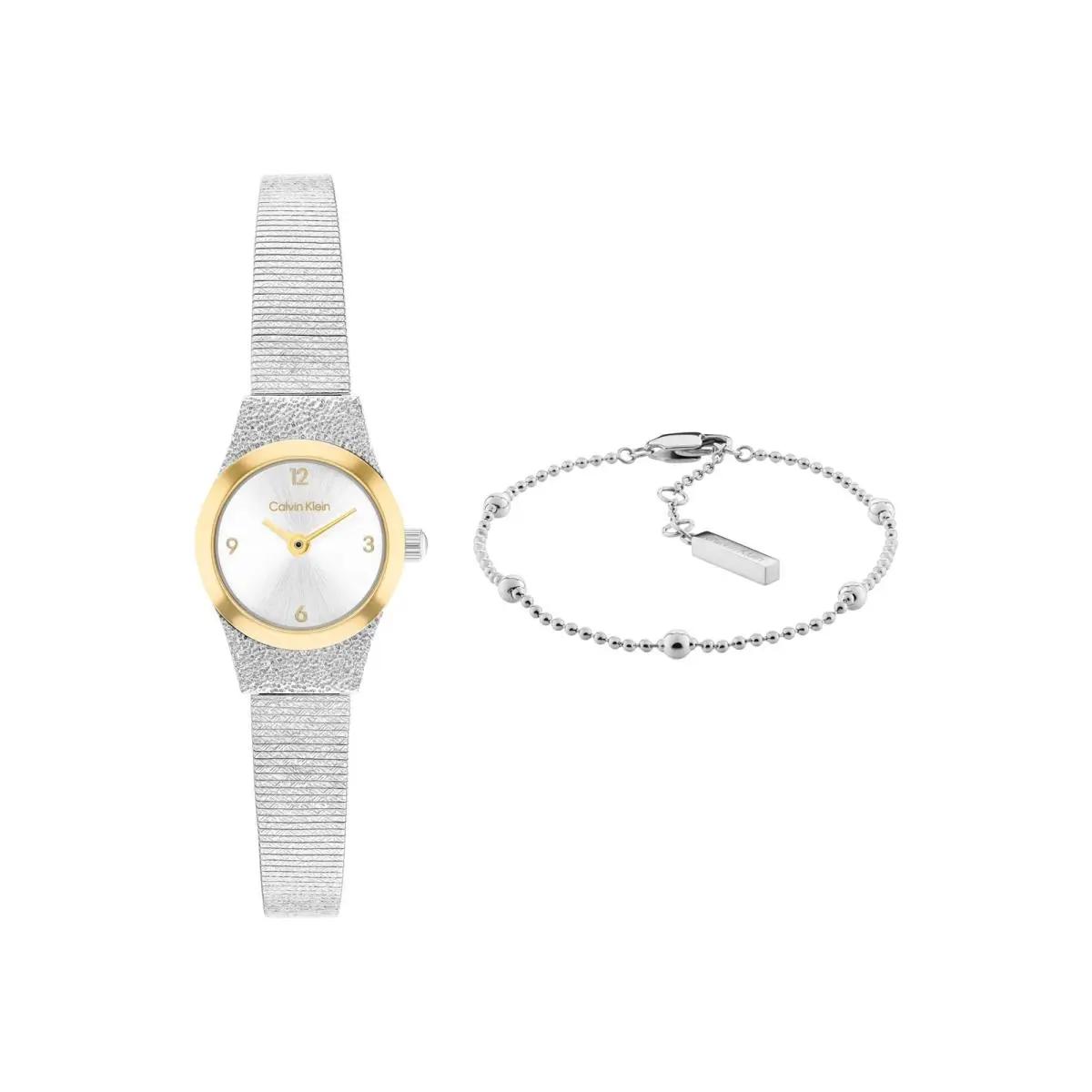 Women’s Contemporary Watch and Jewelry Bracelet Gift Set Giftset by Calvin Klein