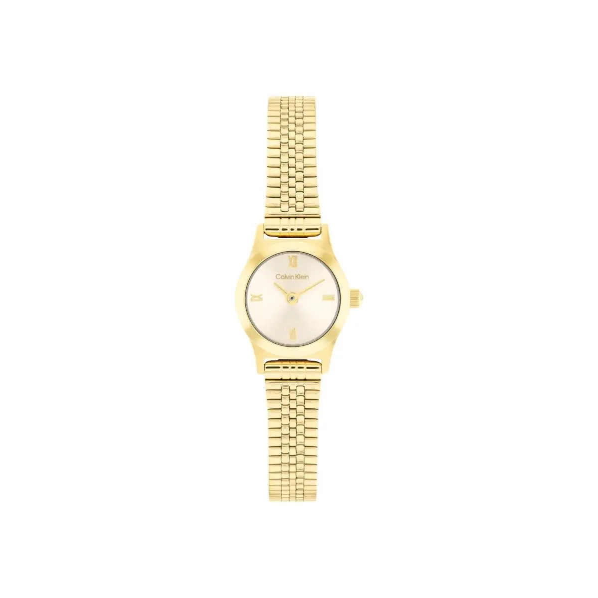 Women’s CK Contemporary Quartz Watch - Mini Gold Plated Bracelet by Calvin Klein