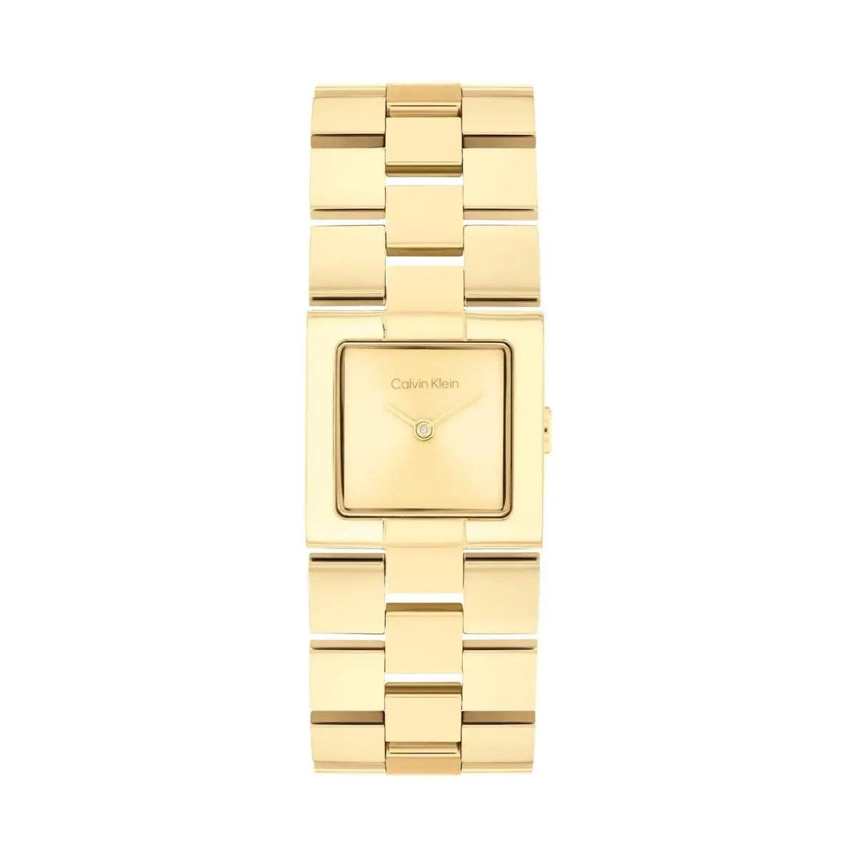 Women`s CK Meridian - 22mm 2H Quartz Slim Watch - Gold Plated by Calvin Klein