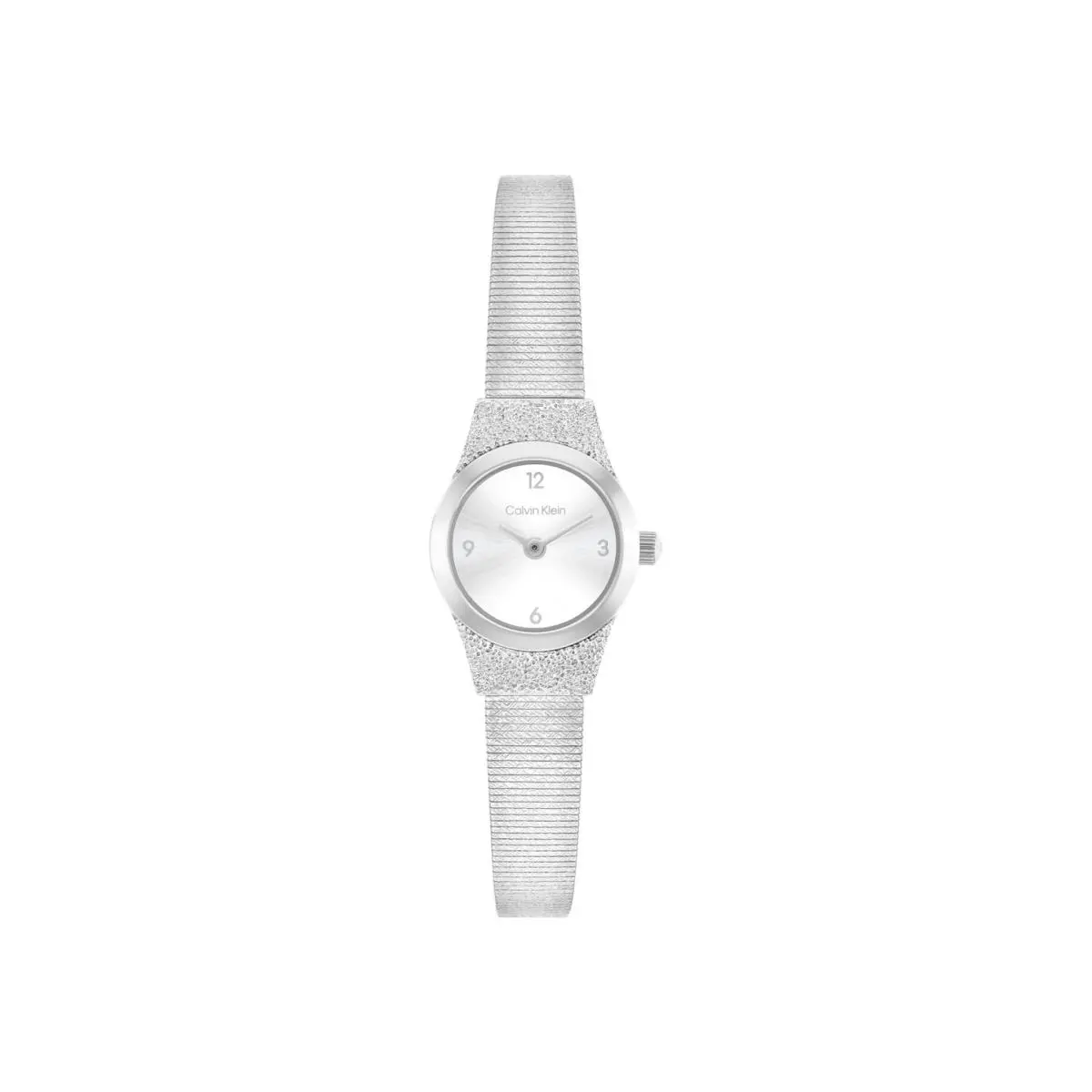 Women`s CK Contemporary 2H Quartz Watch - Mini 18 Silver Mesh by Calvin Klein
