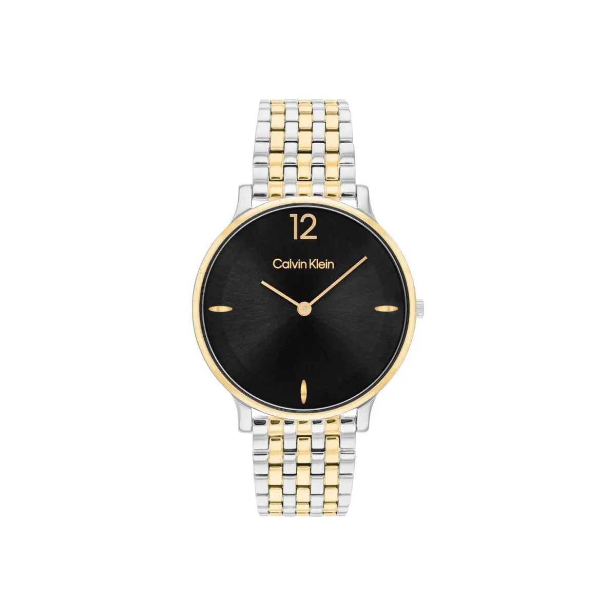 Women’s Luxe Quartz Watch - Multi-link Bracelet - Water Two Tone by Calvin Klein