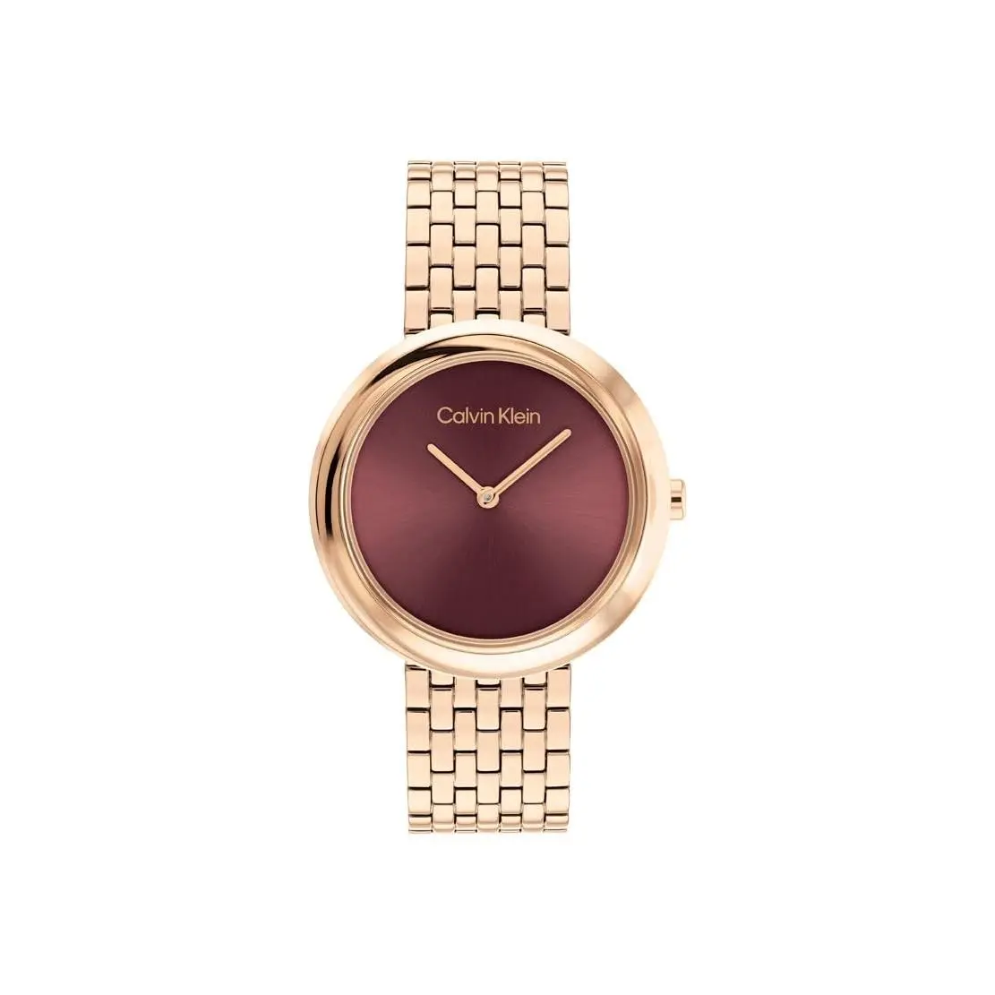 Women`s Twisted Bezel - 34mm 2H Quartz Watch - 34 Mauve by Calvin Klein