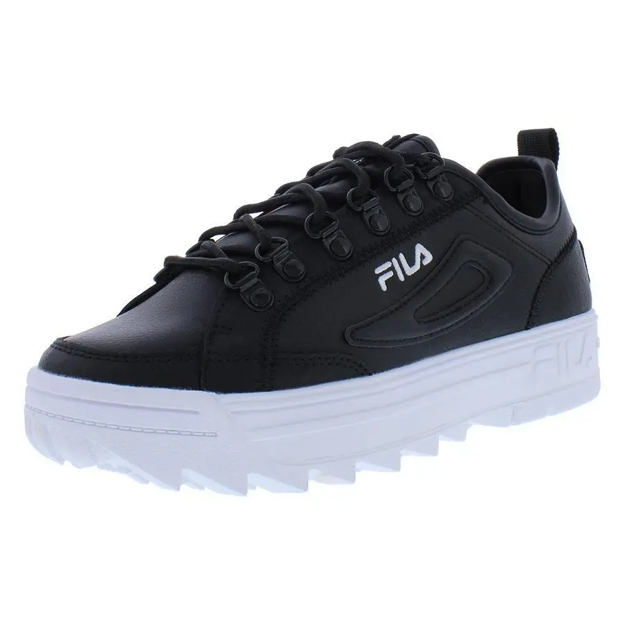 Fila shoes - Black/Black/Metallic Silver, Main: Black (UPC: 791272048981) 3
