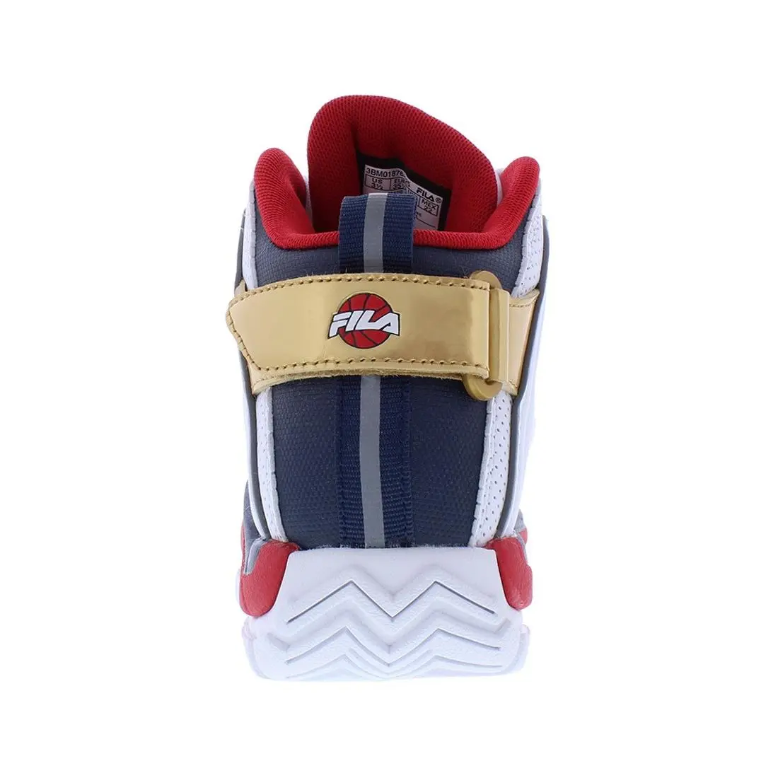 Fila shoes - 3BM01876125 - 3BM01876125 - White/Black/Red, Main: White (UPC: 731616902029) 2
