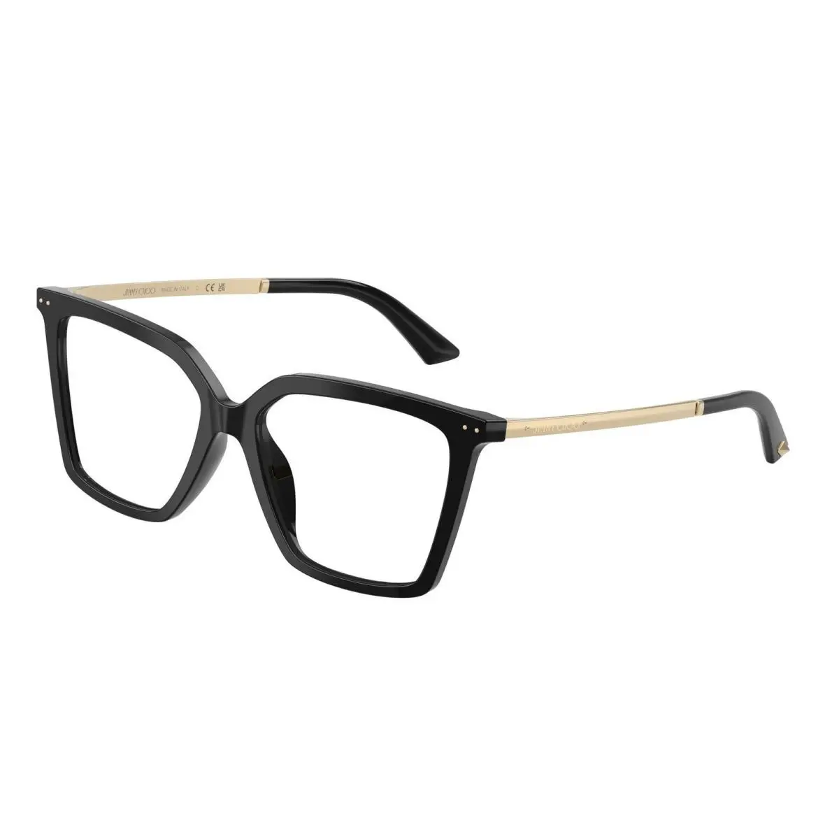 JC 3054 U Black Demo Lens 5000 Size 54 Eyeglasses by Jimmy Choo