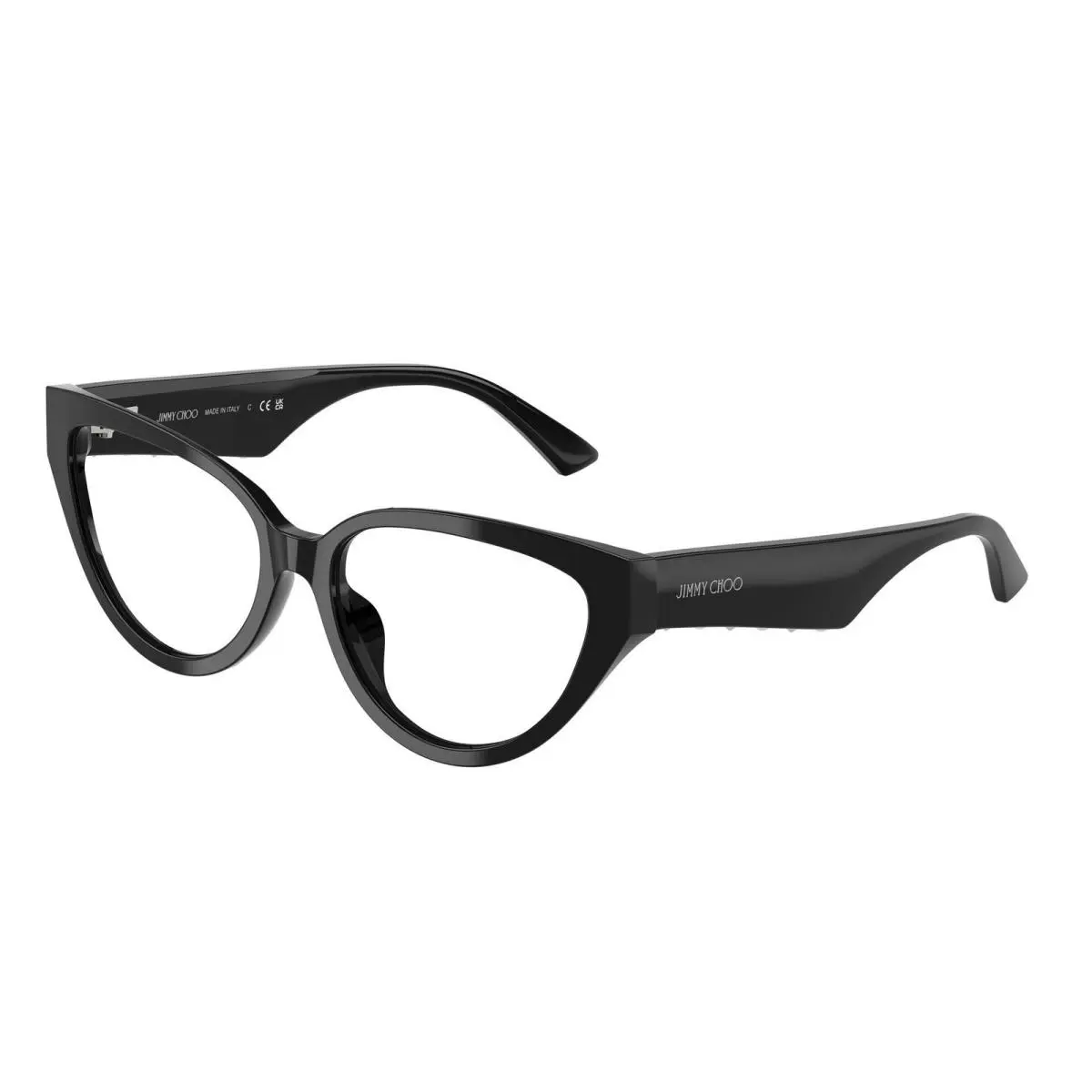 JC 3023 HU Black Demo Lens 5000 Size 55 Eyeglasses by Jimmy Choo