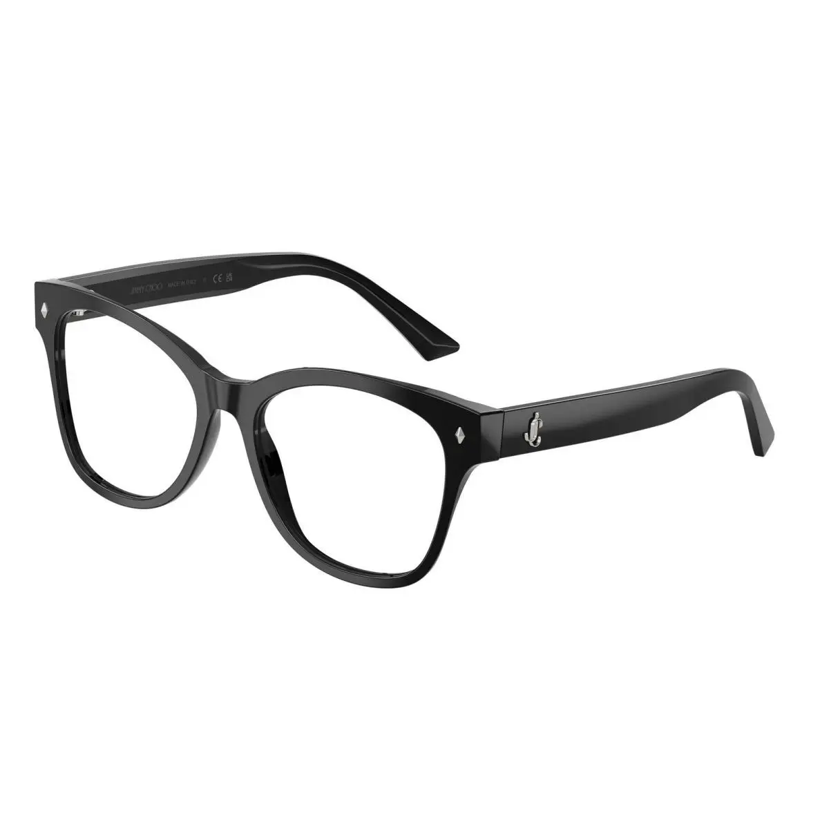 JC 3056 F Black Demo Lens 5017 Size 52 Eyeglasses by Jimmy Choo
