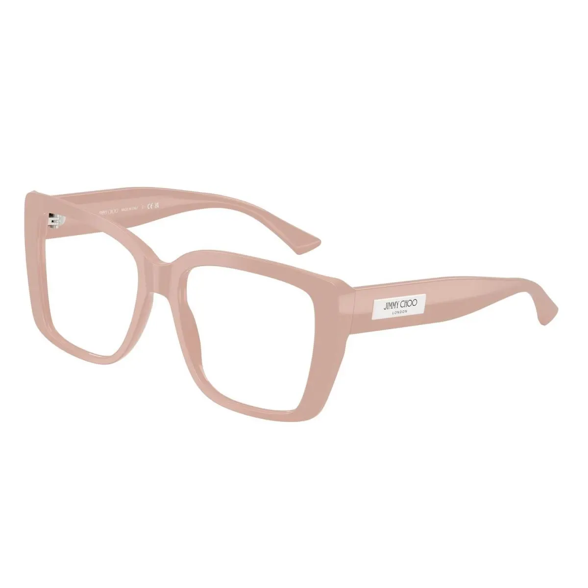 JC 3037 Pink Demo Lens 5014 Size 54 Eyeglasses by Jimmy Choo