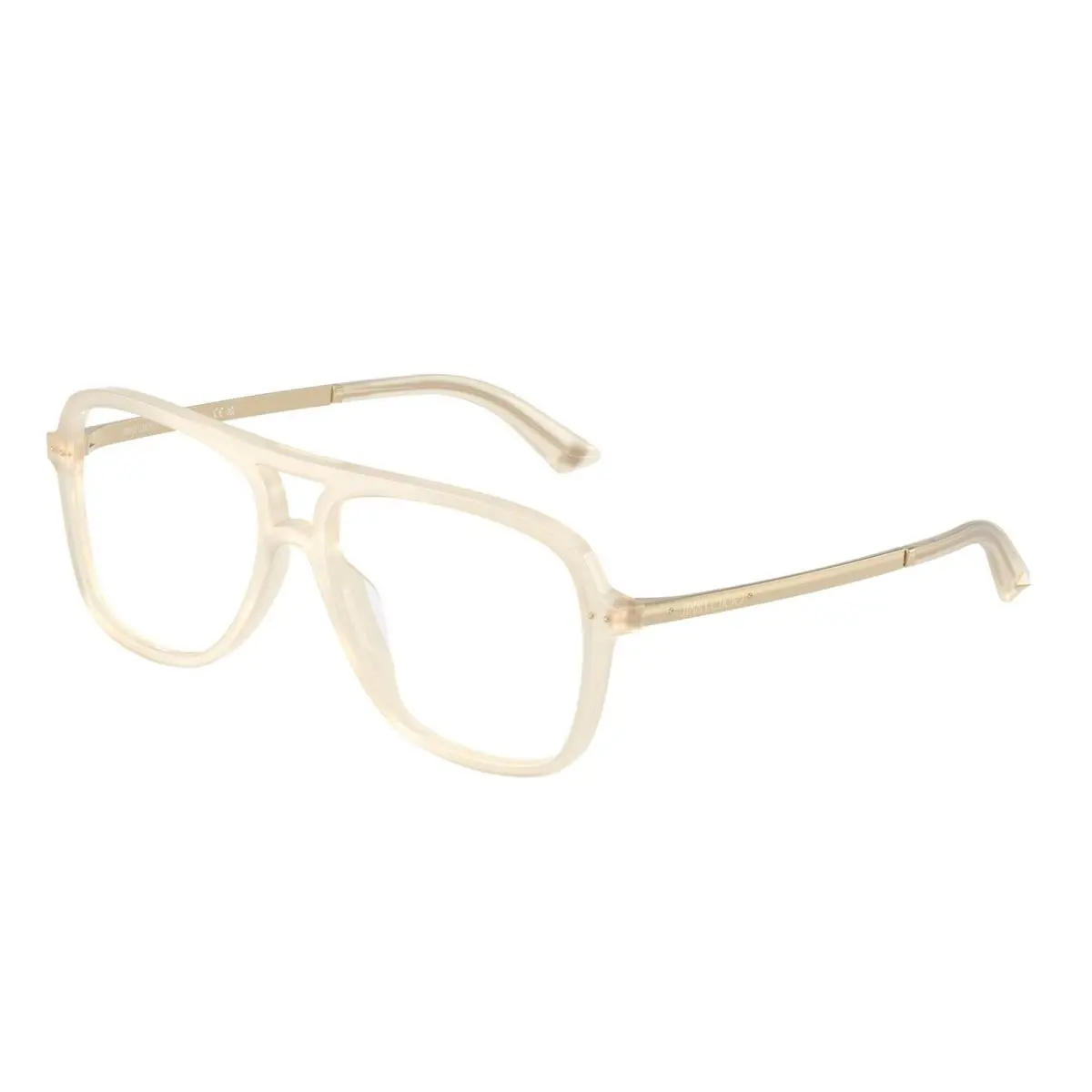 JC 3052 U Opaline Yellow Demo Lens 5089 Size 53 Eyeglasses by Jimmy Choo
