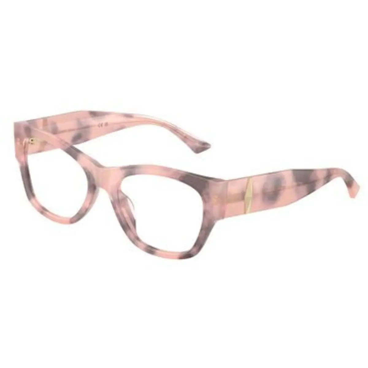 JC 3063 U Rose Havana / Demo Lens 5098 Size 52 Eyeglasses by Jimmy Choo