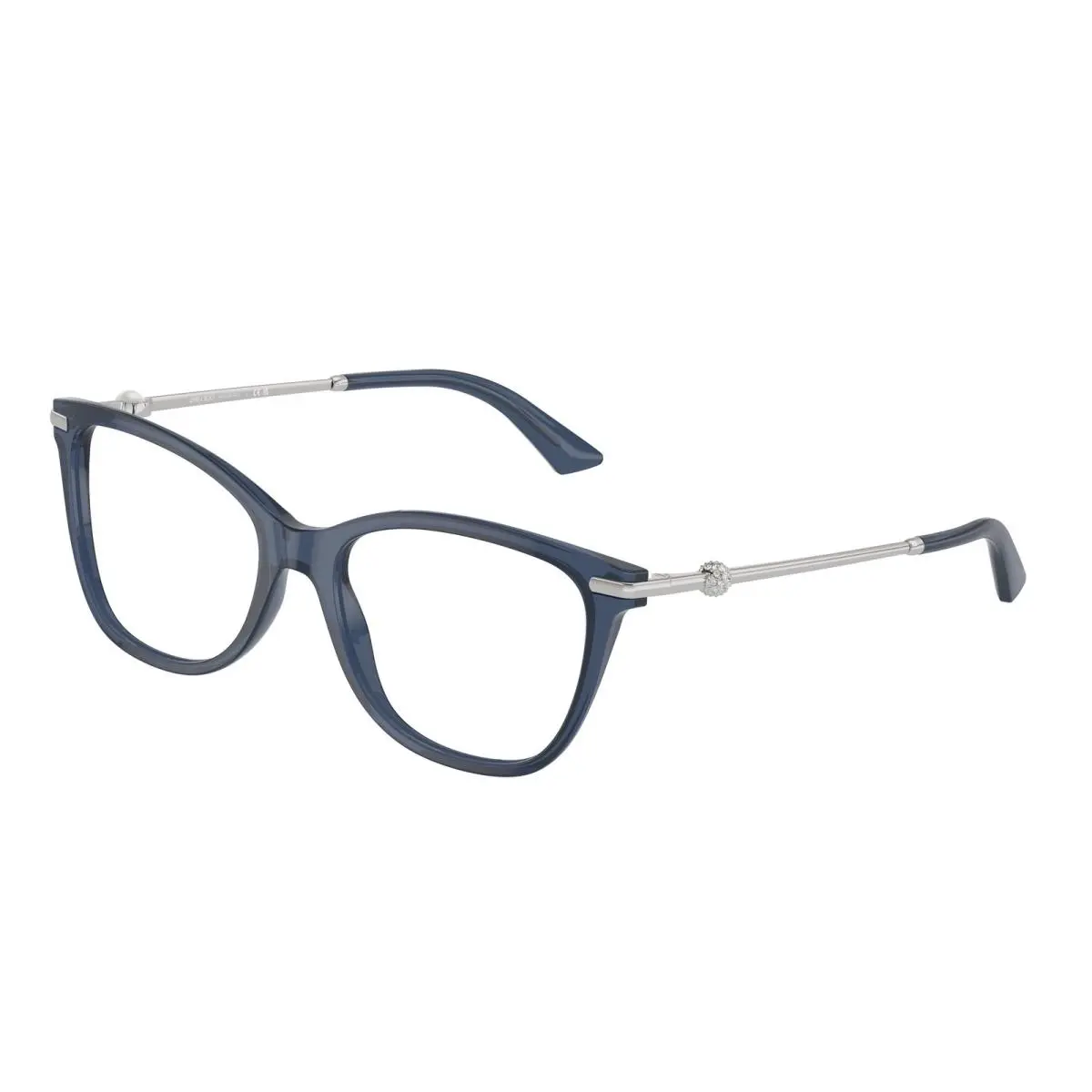 Jimmy Choo JC 3007 HF Transparent Blue 5035 Size 54 Eyeglasses