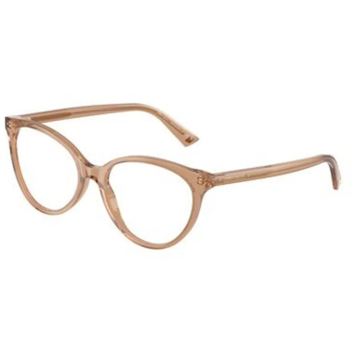 Jimmy Choo JC 3047 Transparent Tan / Demo Lens 5076 Size 55 Eyeglasses