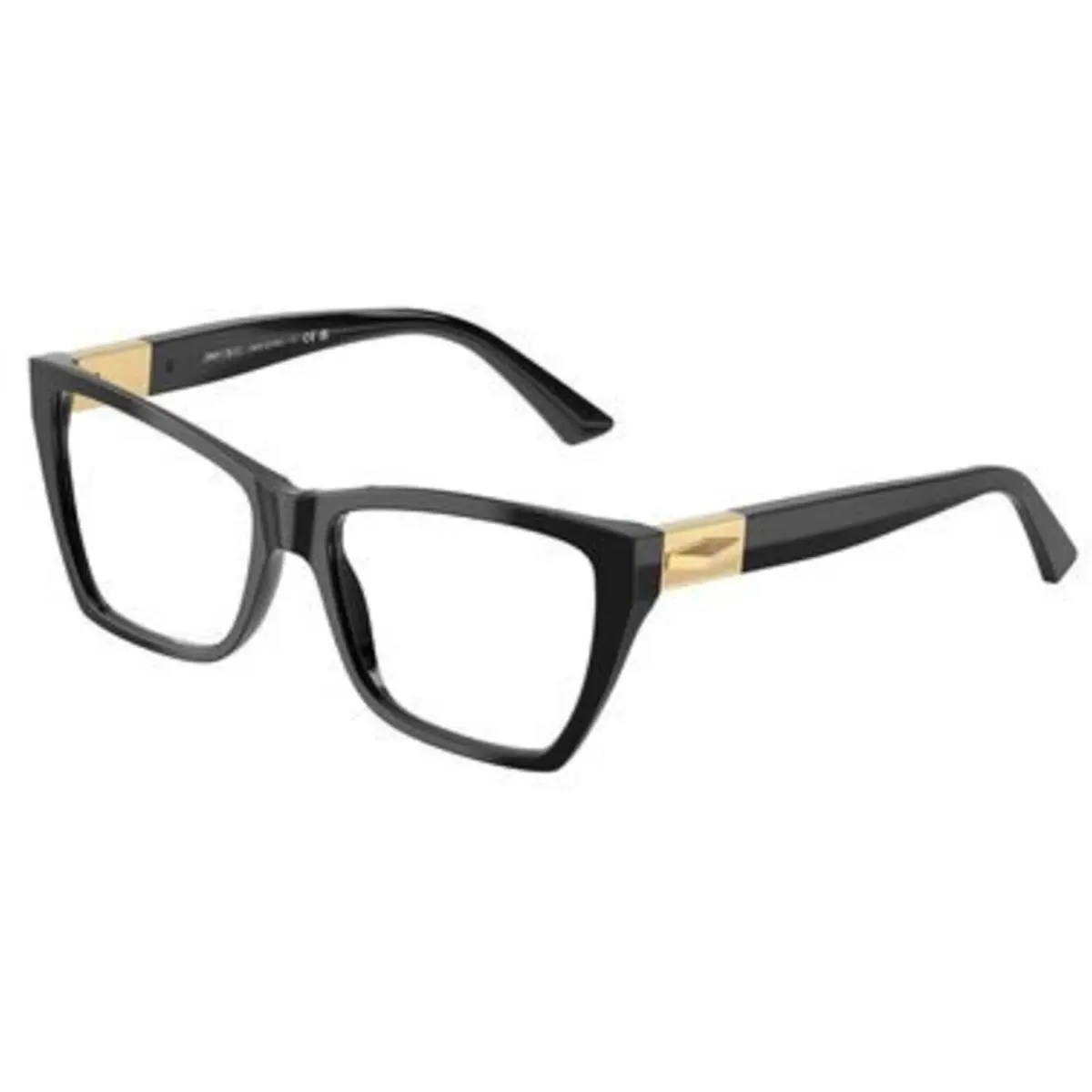 Jimmy Choo JC 3028 F Black Demo Lens 5000 Size 52 Eyeglasses