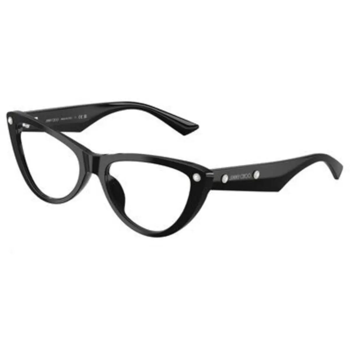 JC 3044 HU Black Demo Lens 5000 Size 52 Eyeglasses by Jimmy Choo