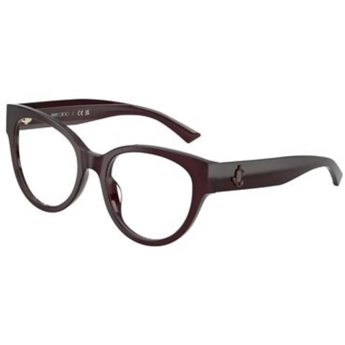 JC 3050 U Opaline Prune / Demo Lens 5086 Size 54 Eyeglasses by Jimmy Choo