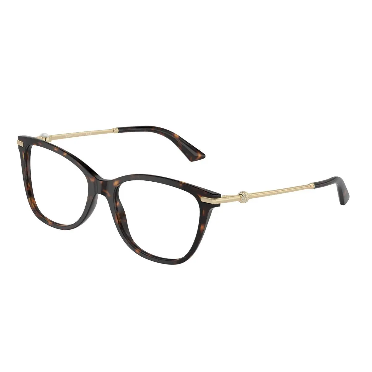 JC 3007 HB Havana 5002 Size 54 Eyeglasses by Jimmy Choo
