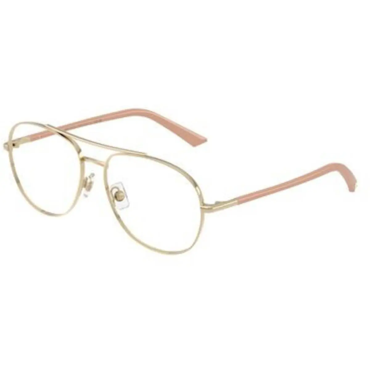 JC 2021 Pale Gold Demo Lens 3027 Size 54 Eyeglasses by Jimmy Choo