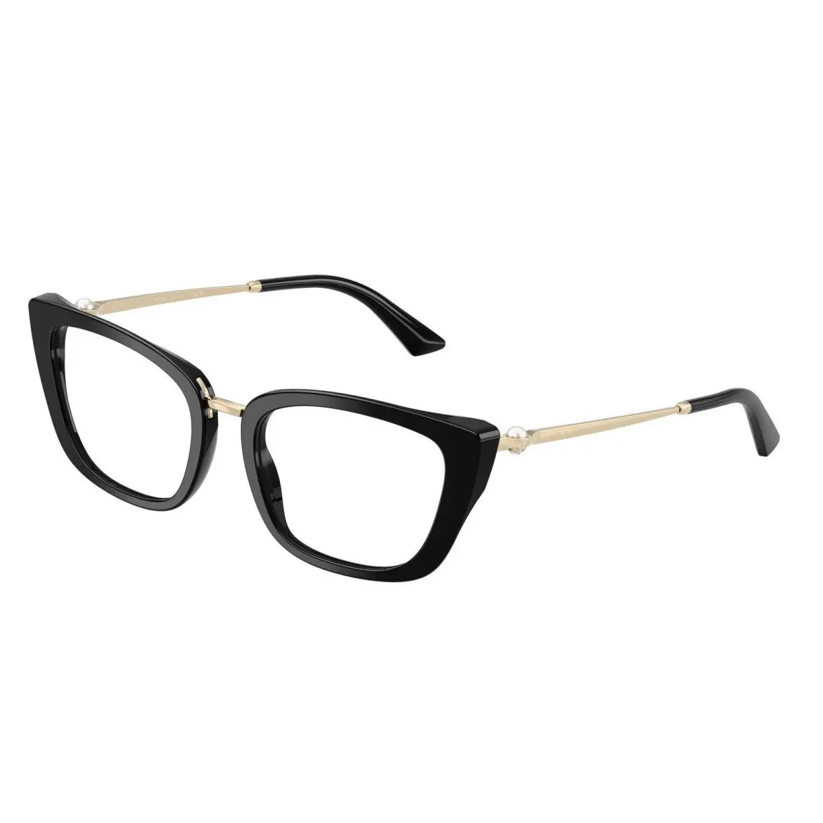 JC 3034 HB Black Demo Lens 5000 Size 52 Eyeglasses by Jimmy Choo