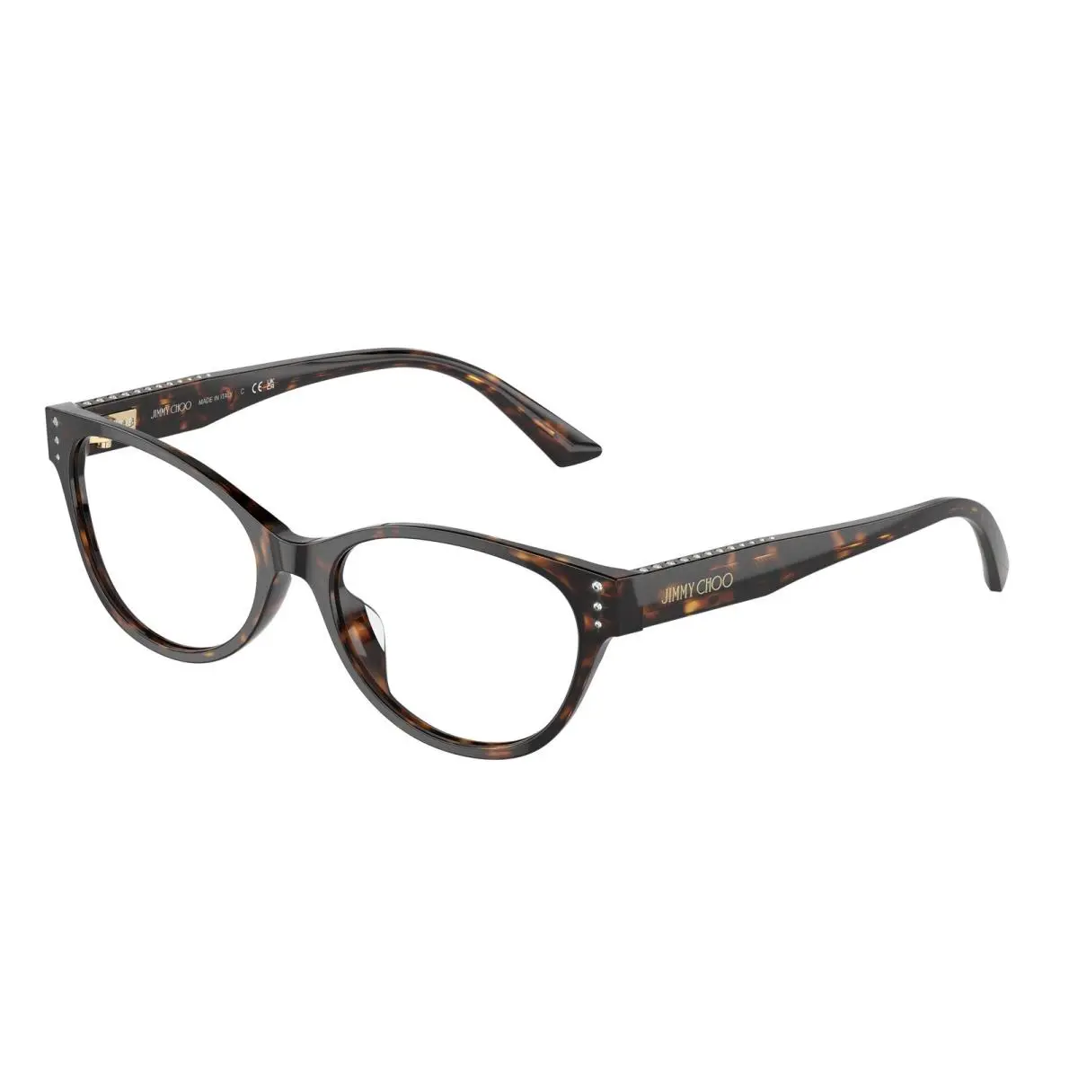 Jimmy Choo JC 3003 BU Havana 5002 Size 54 Eyeglasses