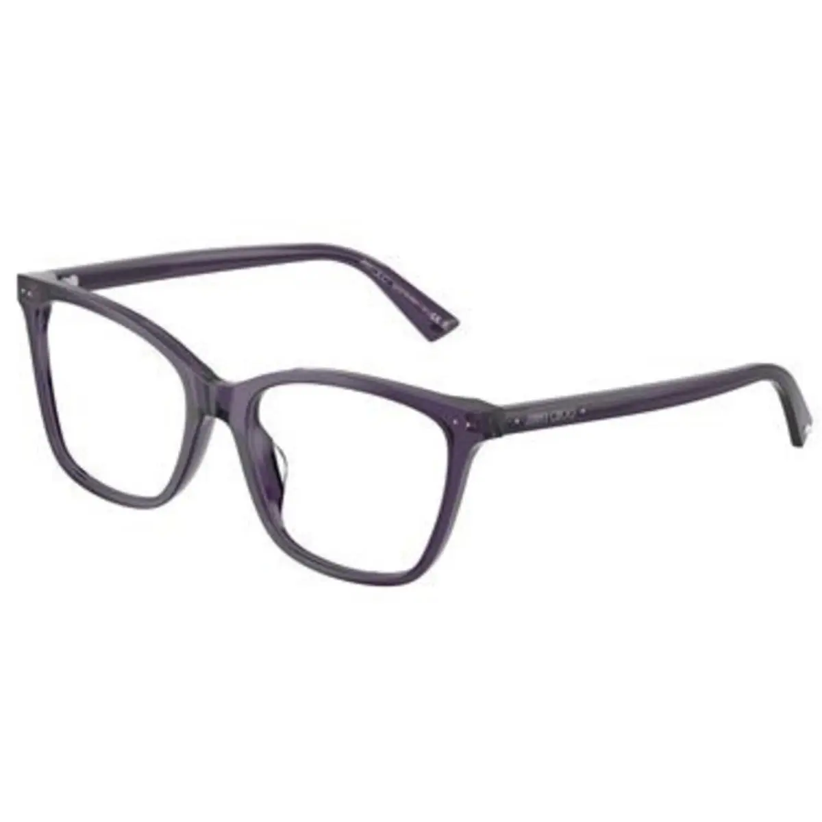 JC 3048 U Transparent Prune / Demo Lens 5087 Size 54 Eyeglasses by Jimmy Choo