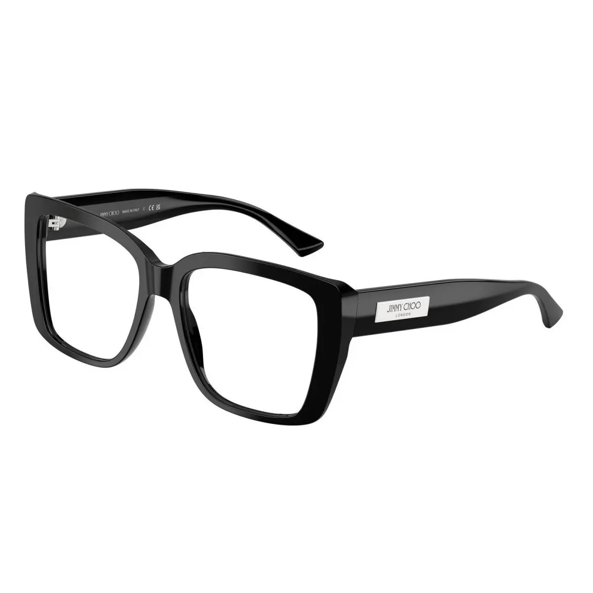 JC 3037 Black Demo Lens 5000 Size 52 Eyeglasses by Jimmy Choo