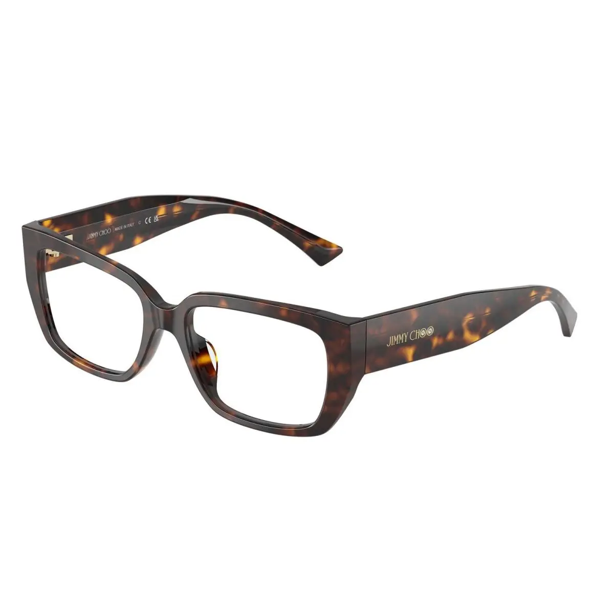 Jimmy Choo JC 3041 BU Havana Demo Lens 5002 Size 52 Eyeglasses